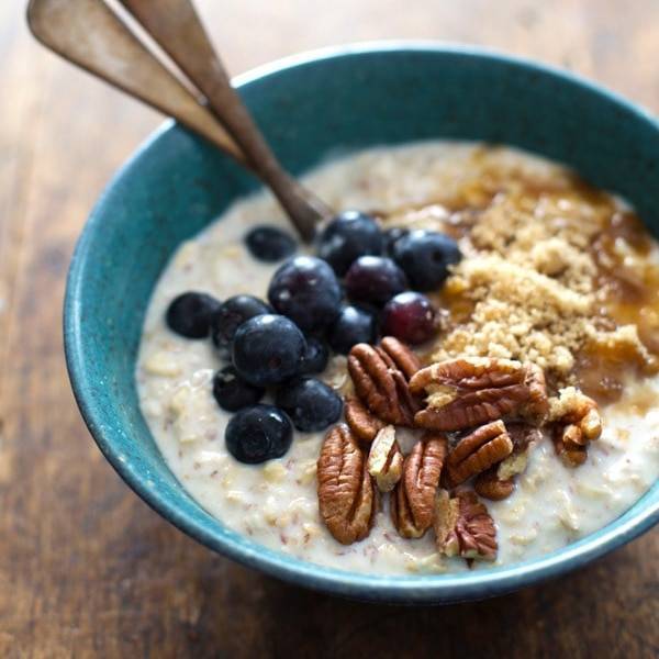 Flaxseed and Blueberry Overnight Oats Recipe