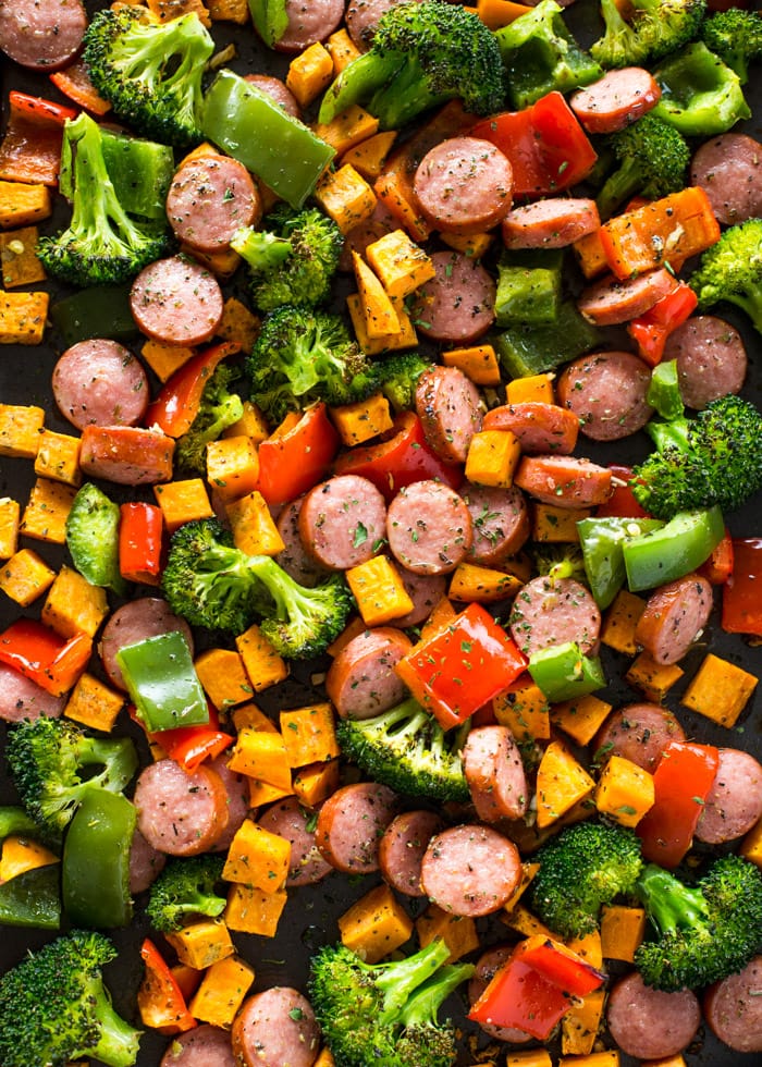 One-Pan Sausage and Veggies Recipe