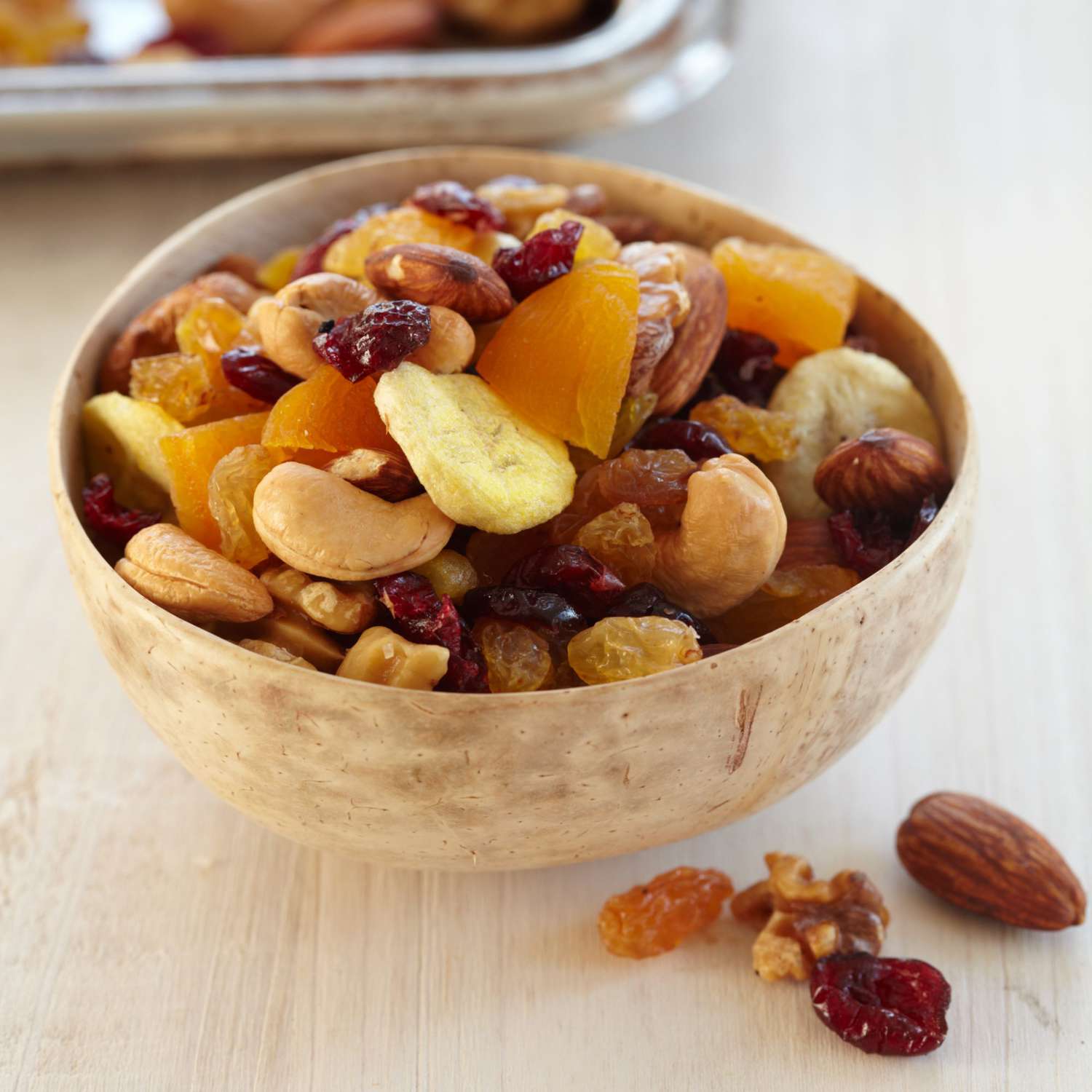 Trail Mix with Dried Fruits and Nuts