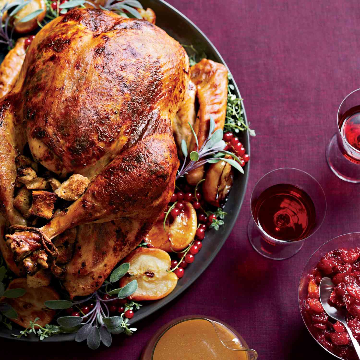 Roast Turkey with Chestnut Stuffing