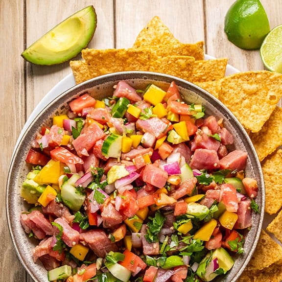 Spicy Tuna Ceviche Recipe