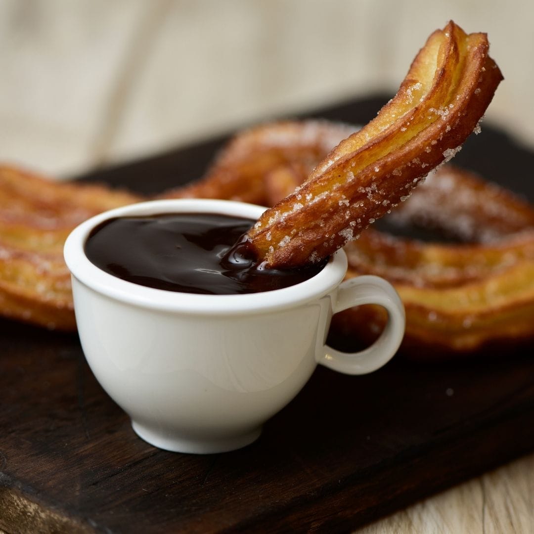 Churros con Chocolate