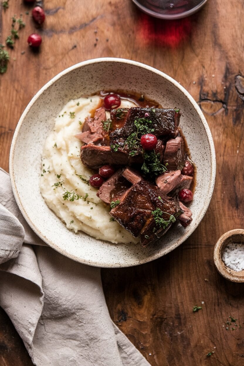 Wine Braised Short Ribs