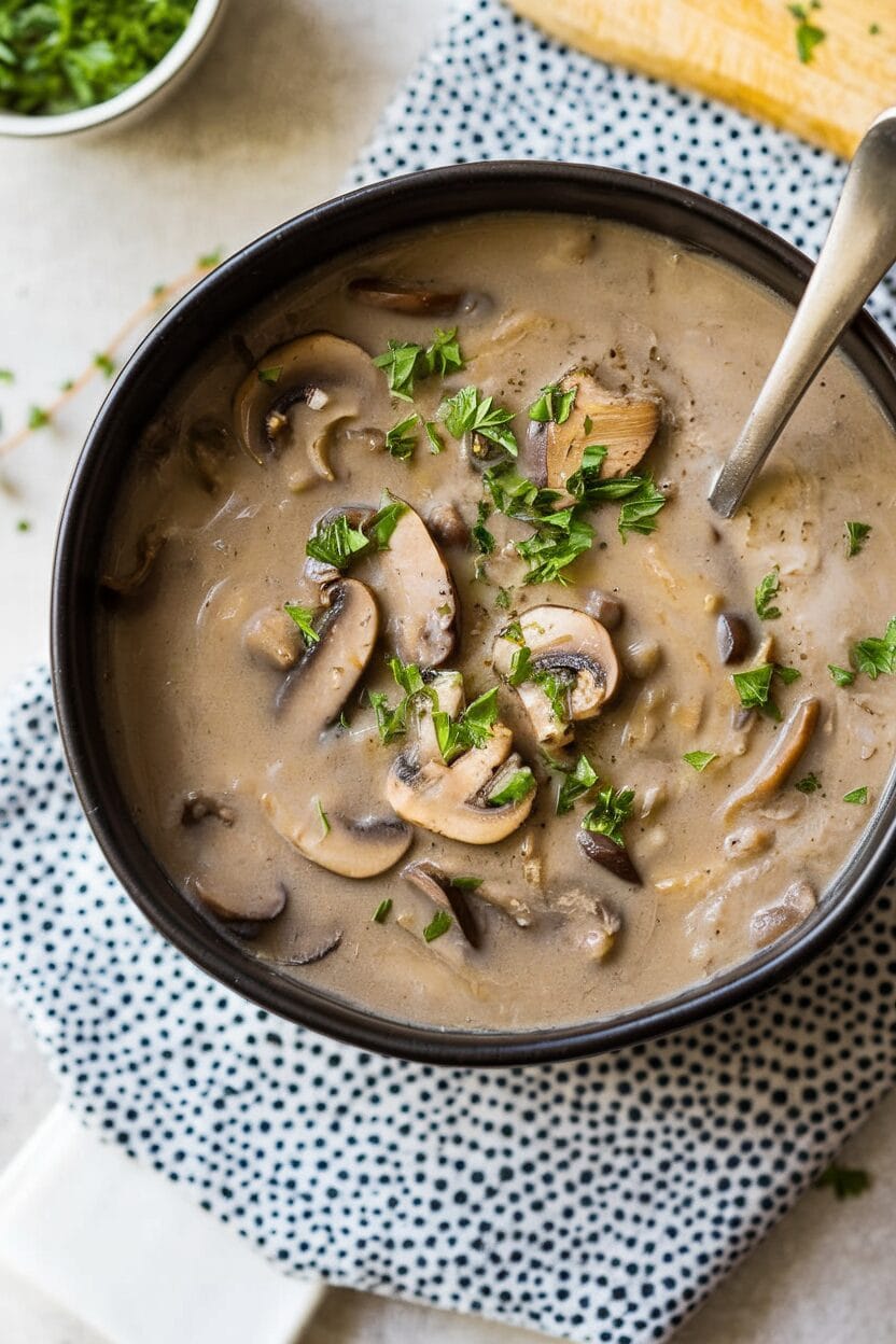 Creamy Mushroom Soup