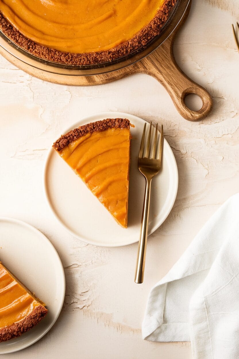 Blender Maple Sweet Potato Pie