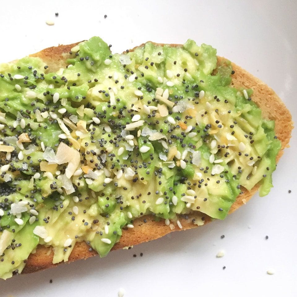 Avocado Toast with Everything Bagel Seasoning Recipe