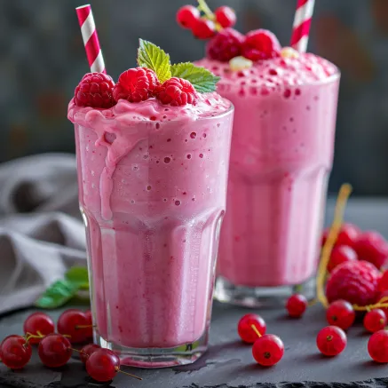 Raspberry Rhapsody Smoothie Recipe