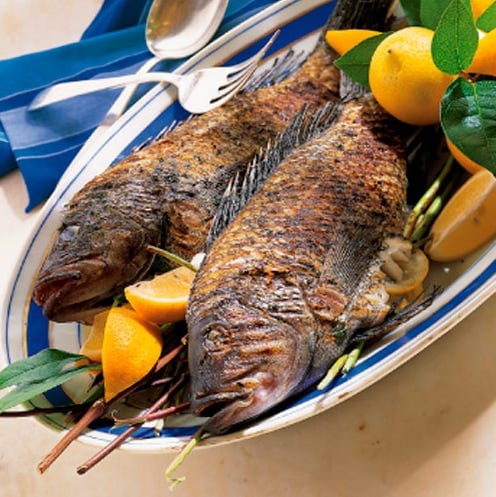 Grilled Mediterranean Sea Bass Recipe