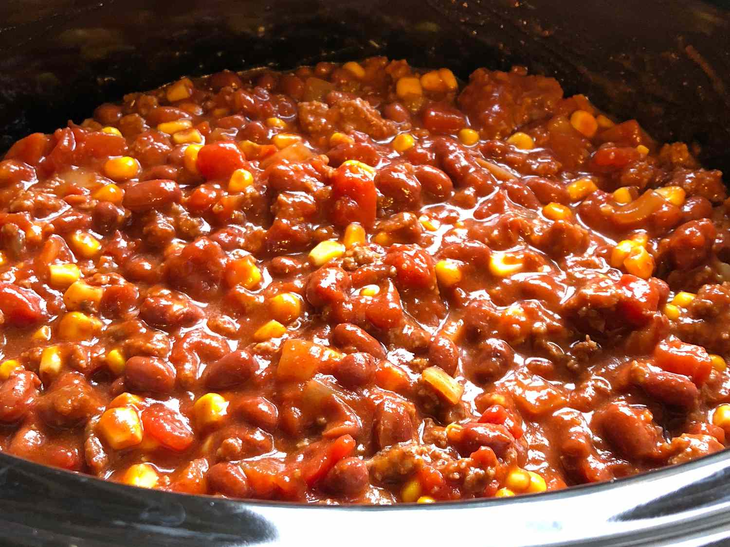 Easy Slow Cooker Chili Recipe
