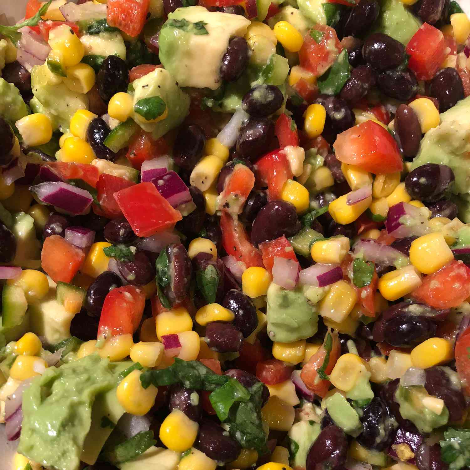 Avocado Black Bean Salsa Recipe