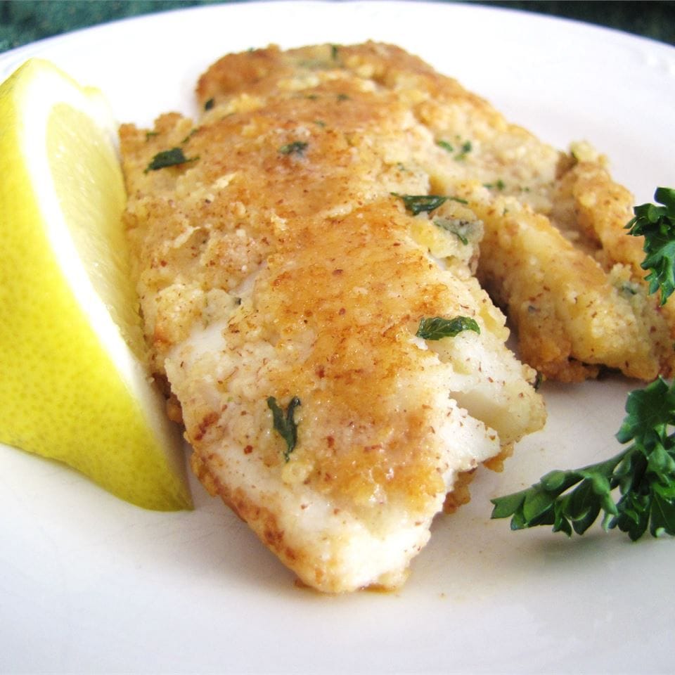 Almond-Crusted Baked Tilapia