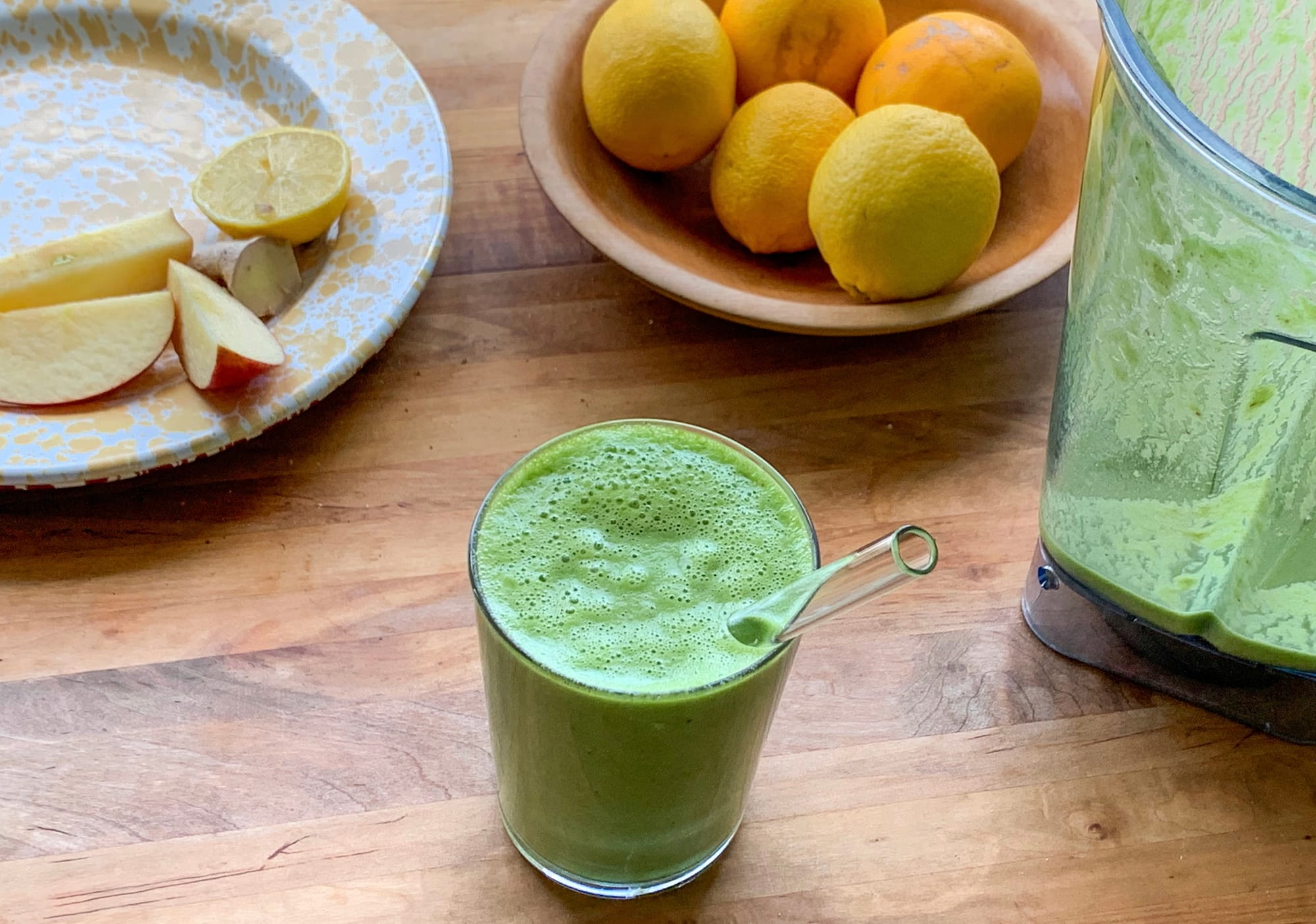 Lemon Ginger Detox Smoothie Recipe