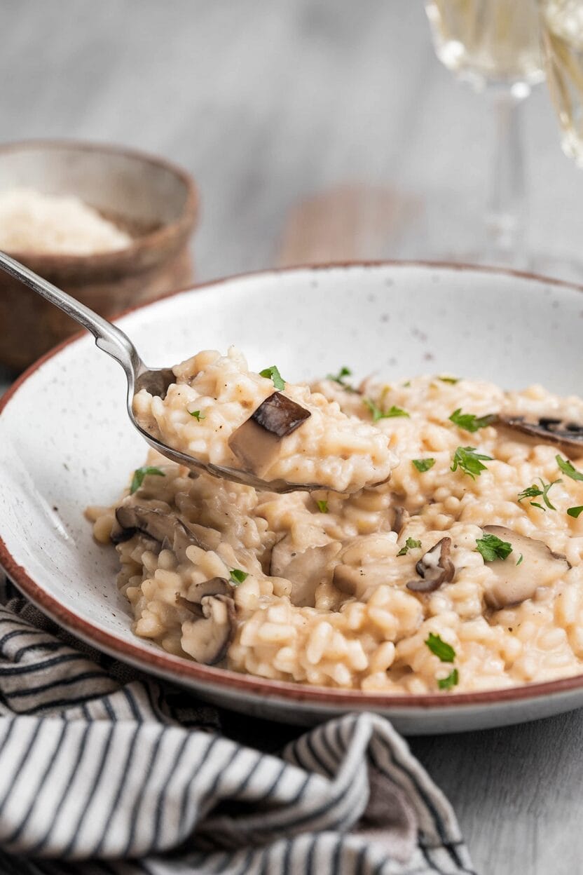Mushroom Risotto