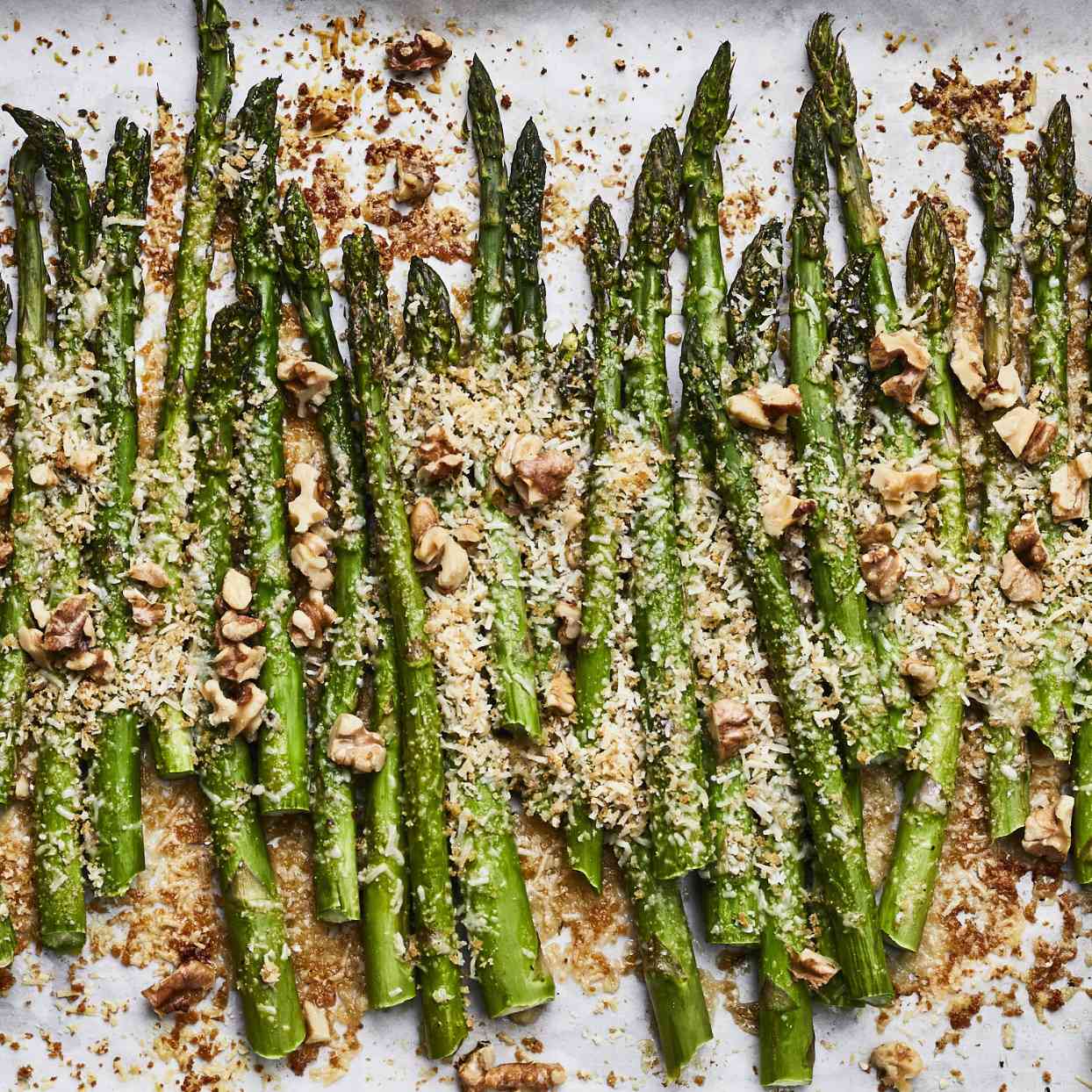 Garlic Parmesan Asparagus Recipe