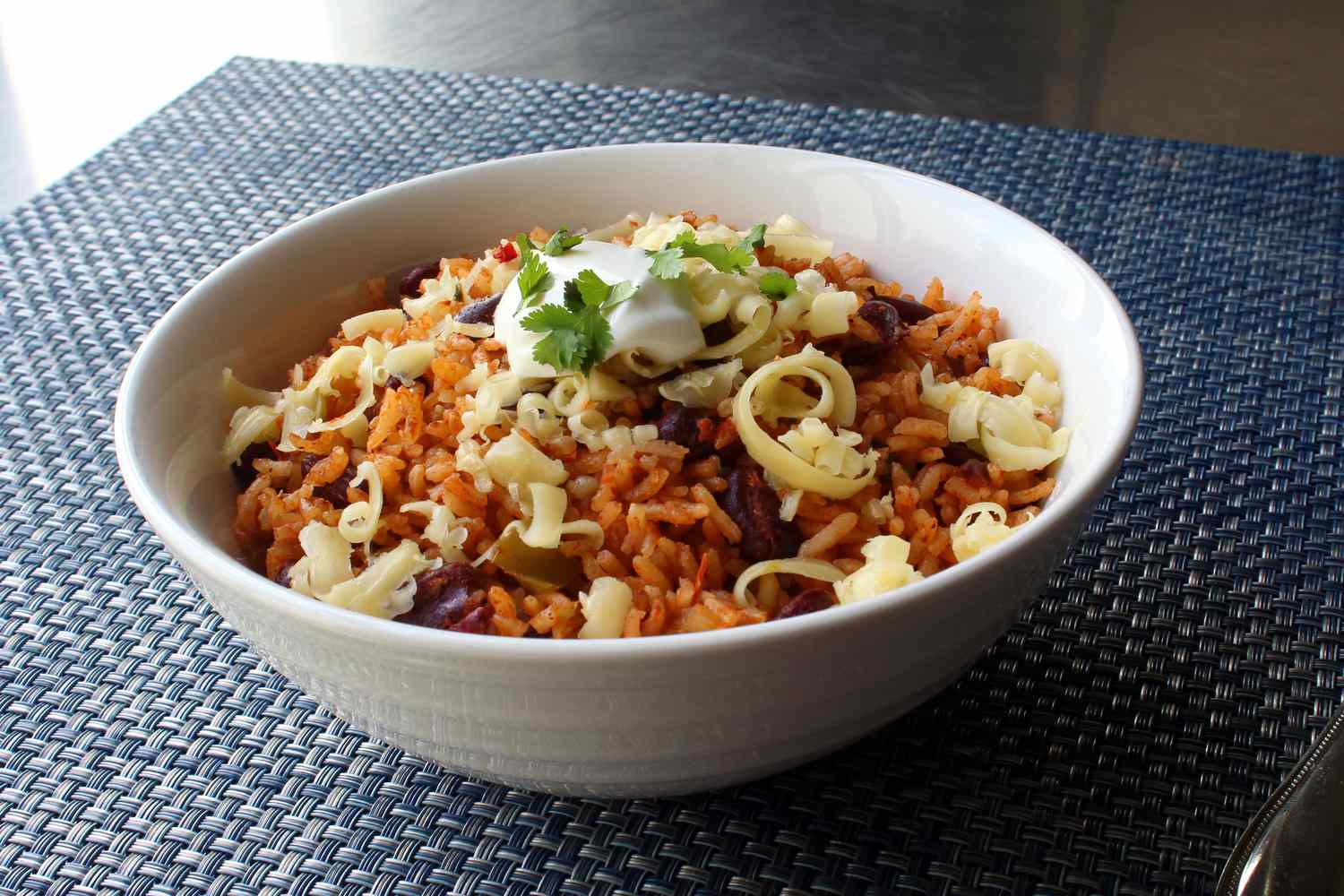 Baked Rice and Beans Recipe
