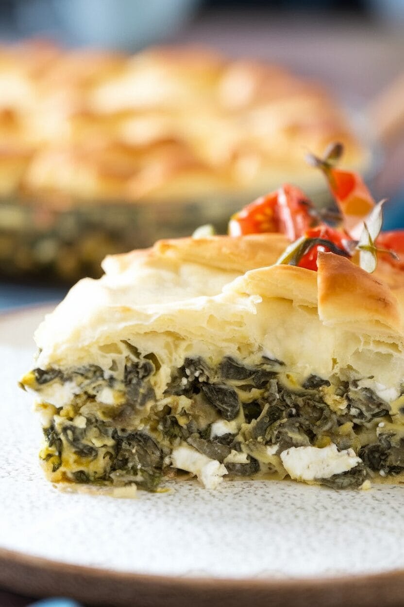 Spanakopita Recipe (Greek Spinach Pie)