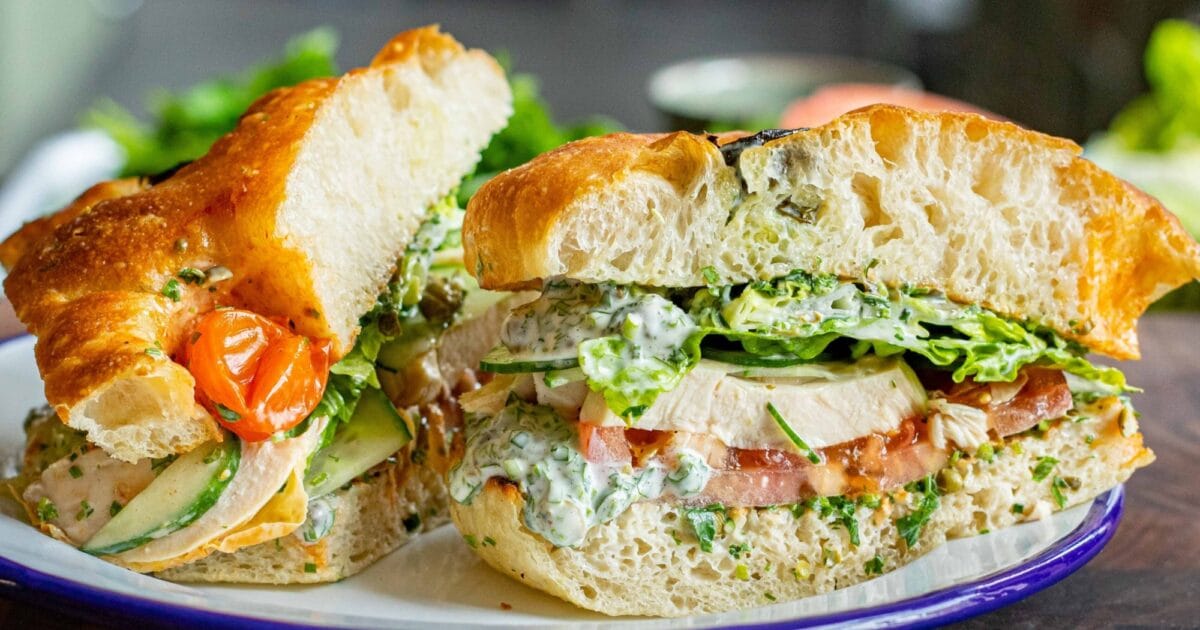 Leftover Roast Chicken Sandwich Recipe