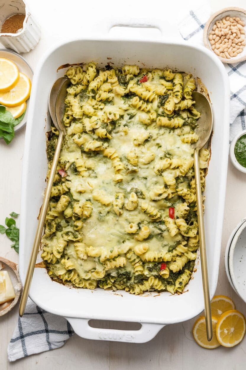 Pesto Pasta Bake
