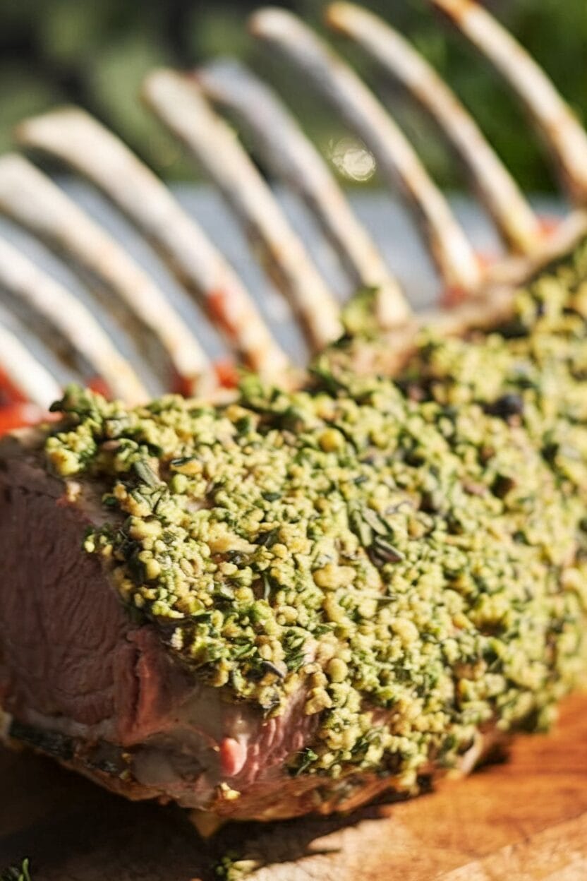 Herb Crusted Rack of Lamb