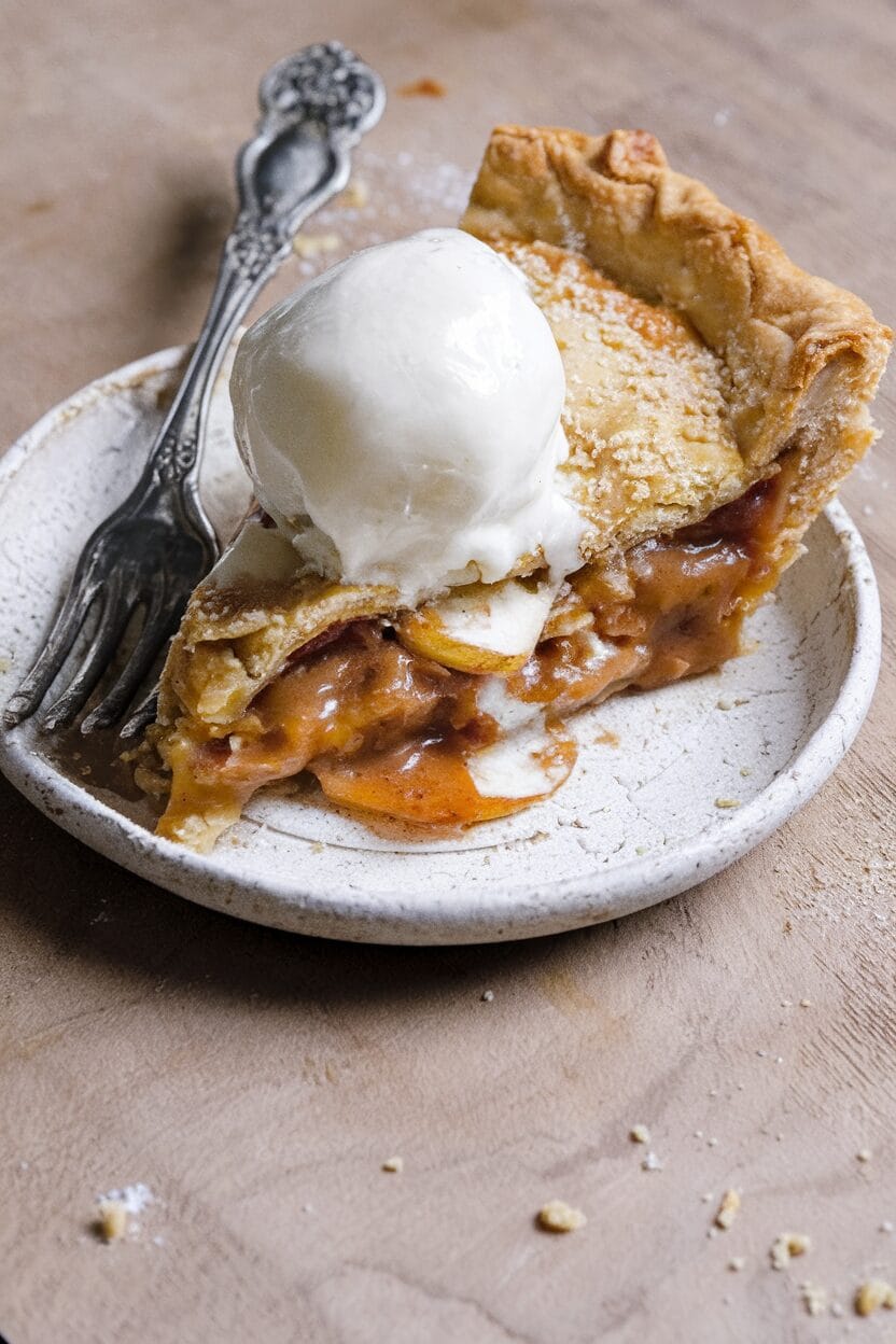 Salted Caramel Apple Pie