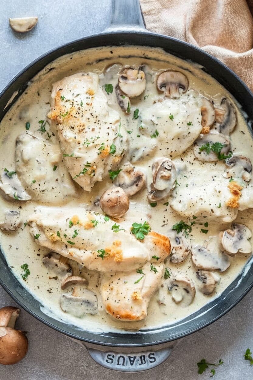 Creamy Mushroom Chicken