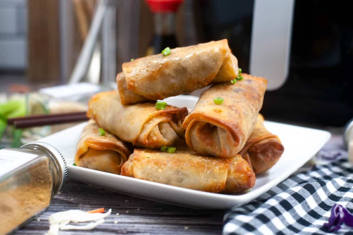 Air Fryer Spring Rolls Recipe