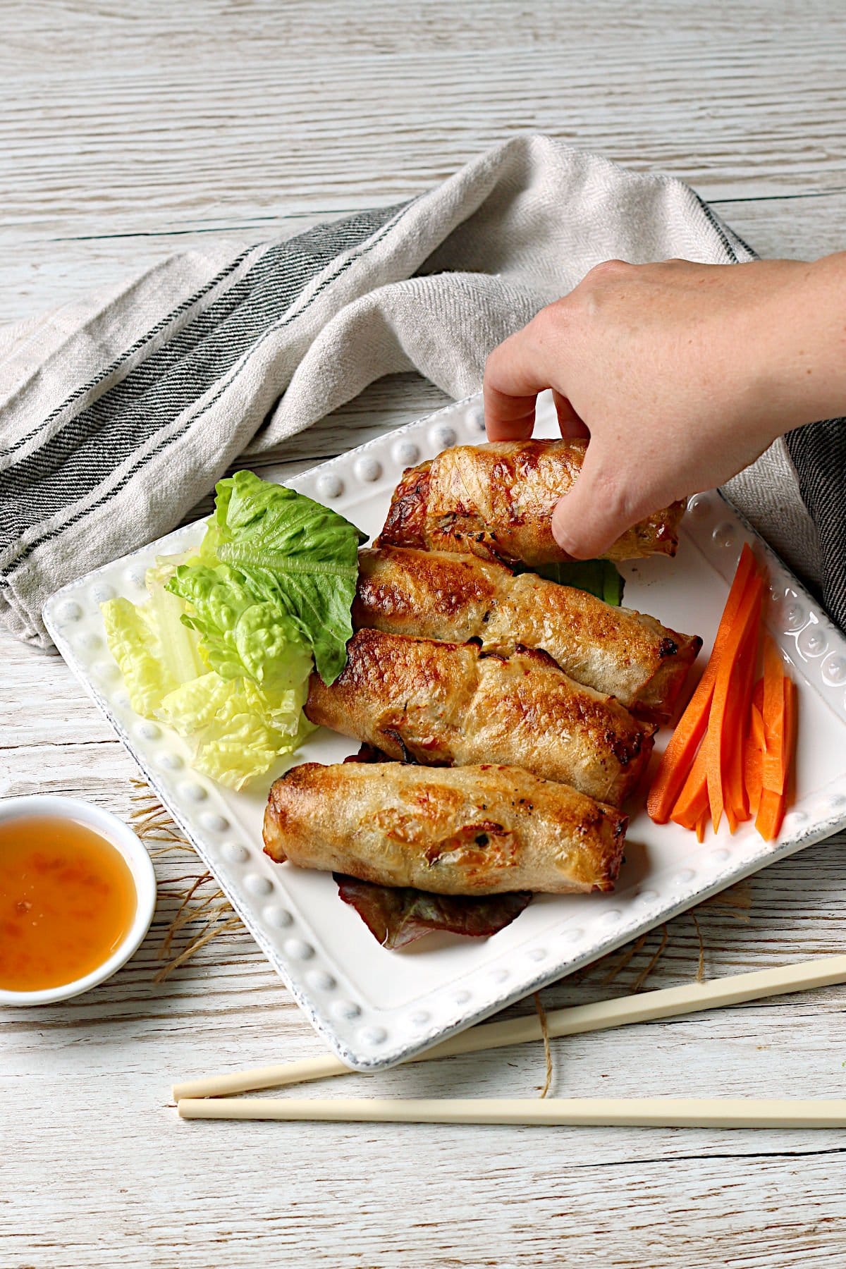 Egg Rolls (Cha Gio) in the Air Fryer Recipe