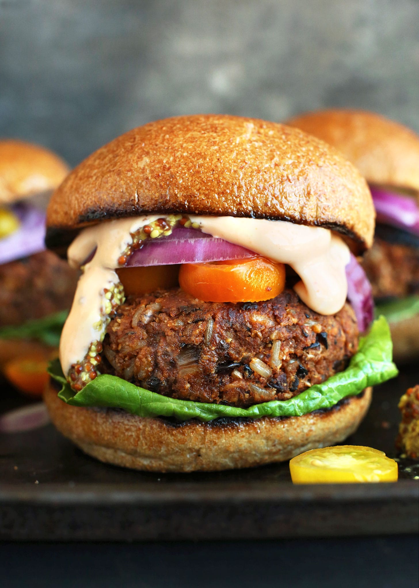 Quick Veggie Burgers Recipe