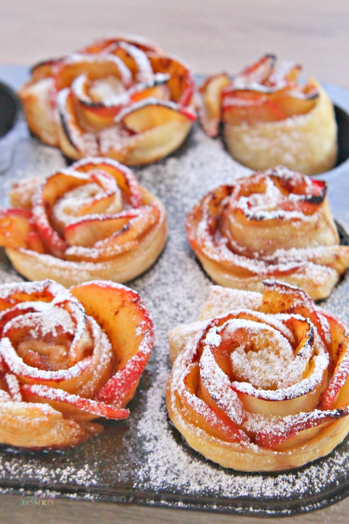 Puff Pastry Apple Roses Recipe