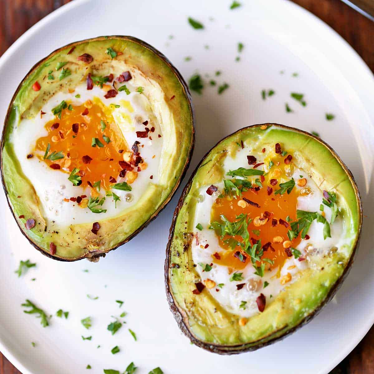 Avocado Baked Eggs Recipe