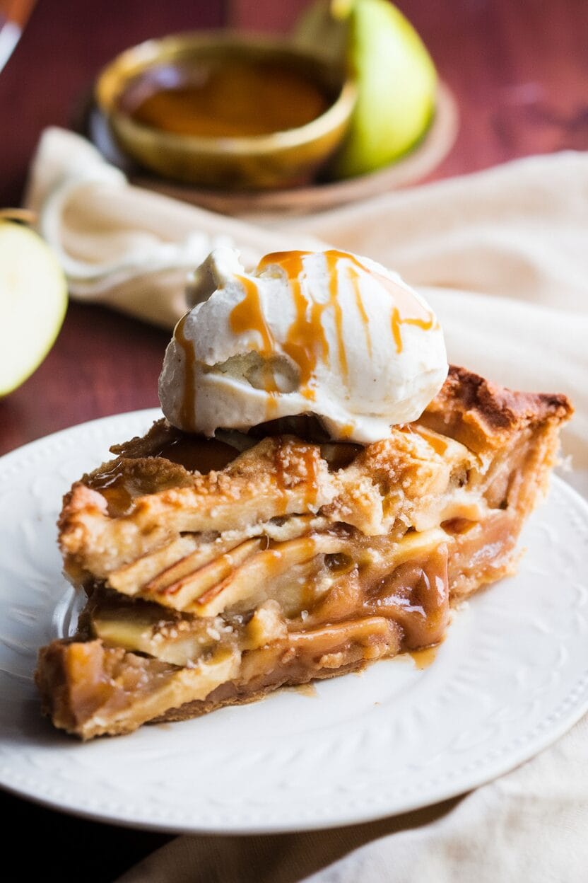 Salted Caramel Apple Pie
