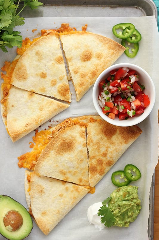 Quesadilla Triangles Recipe