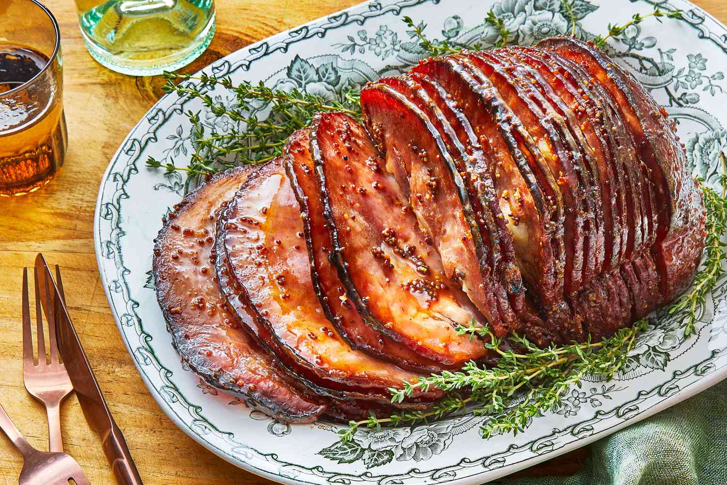Baked Ham with Brown Sugar Glaze Recipe