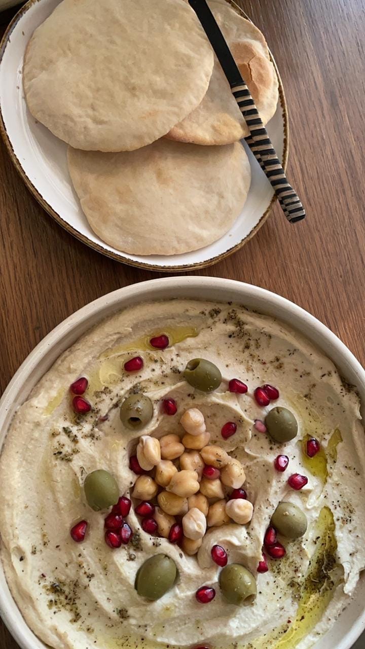 Hummus and Pita Bread Recipe