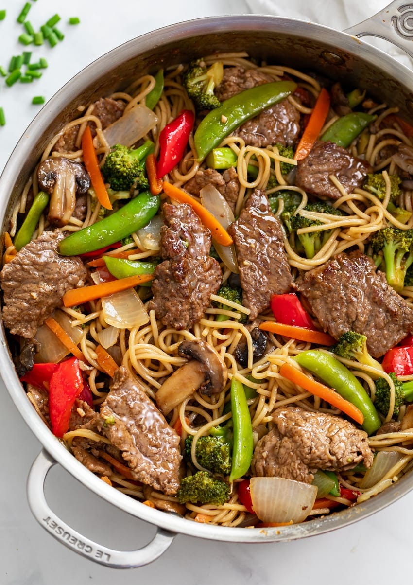 Easy Beef Stir-Fry with Noodles Recipe