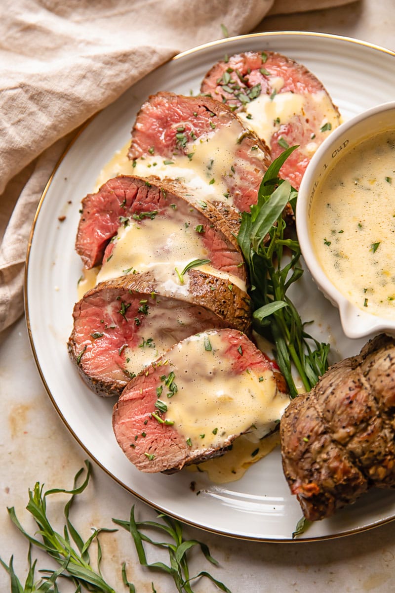 Filet Mignon with Béarnaise Sauce Recipe