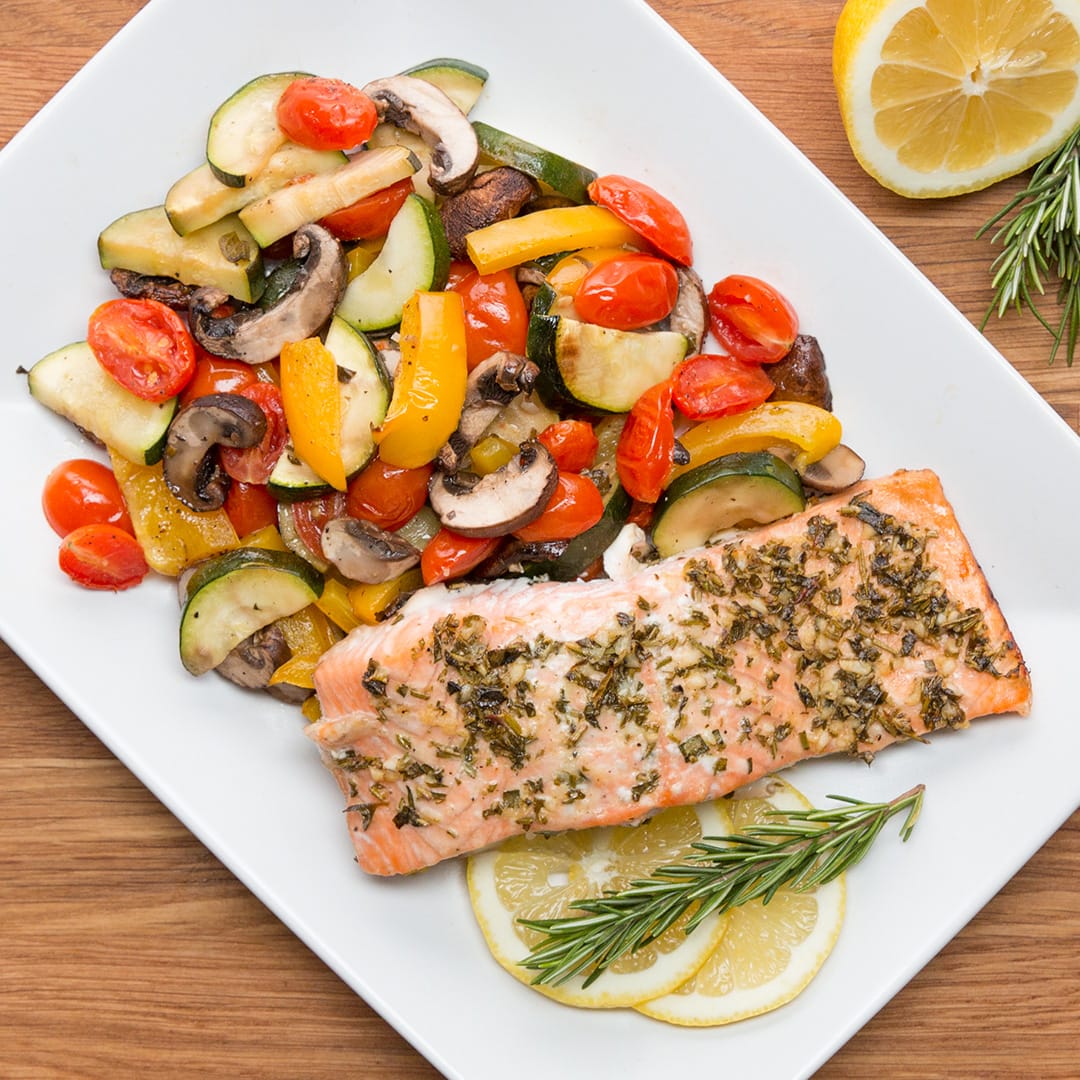 One-Pan Lemon Herb Salmon Recipe