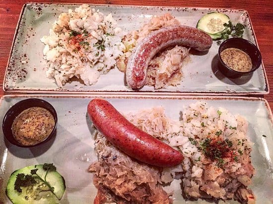 Leavenworth, WA's Andreas Keller German Restaurant Bratwurst Recipe