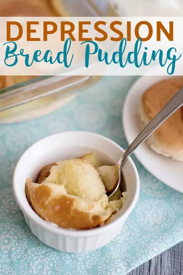 Depression Era Bread Pudding Recipe