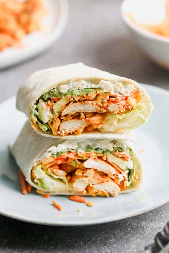 Buffalo Chicken Wraps Recipe