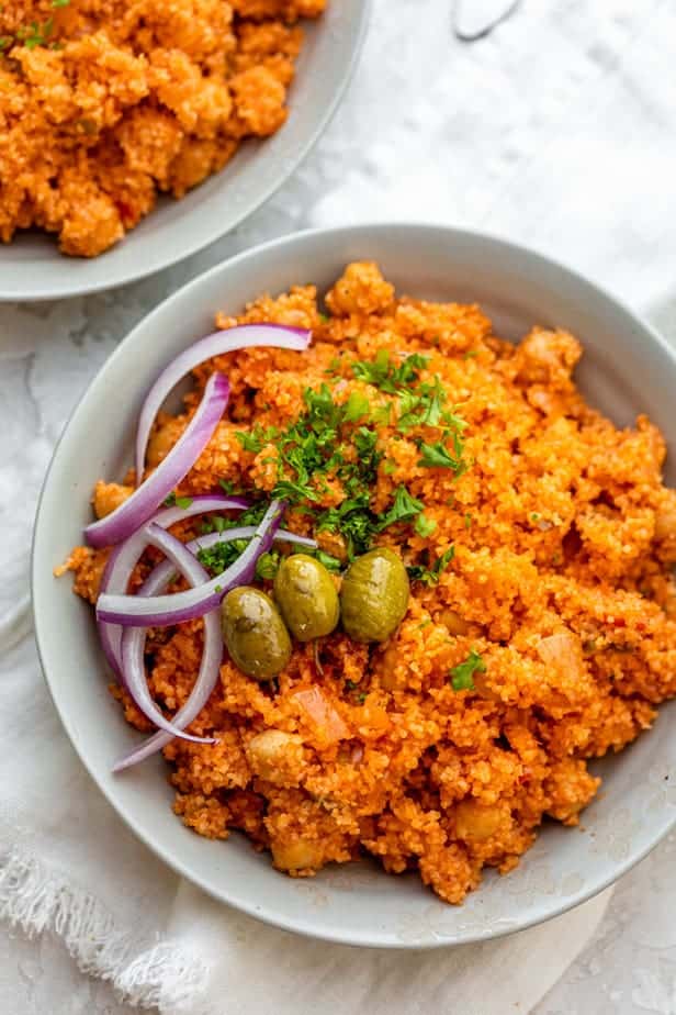 Mediterranean Bulgur Pilaf Recipe