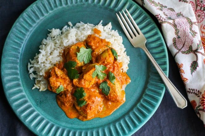 Butter Chicken with Mango Chutney Recipe