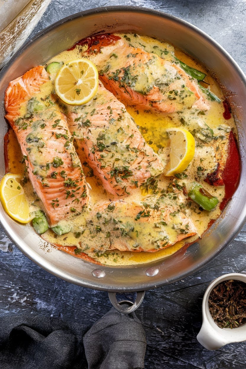 Creamy Lemon Salmon
