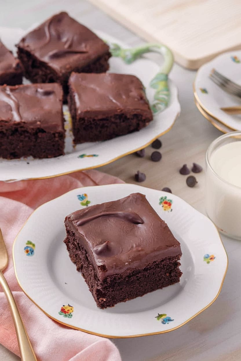 Chocolate Zucchini Brownies