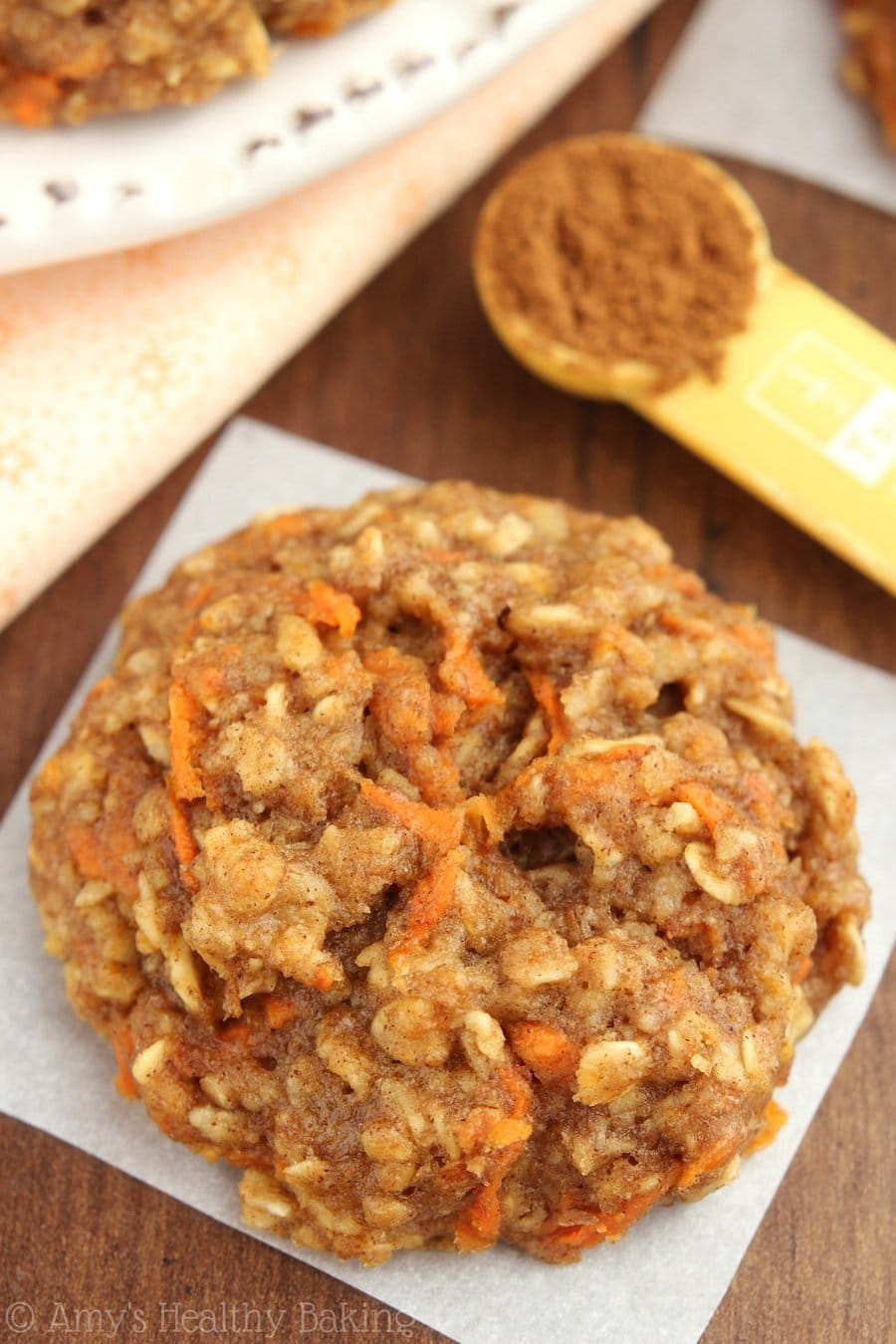 Carrot Cake Oatmeal Cookies