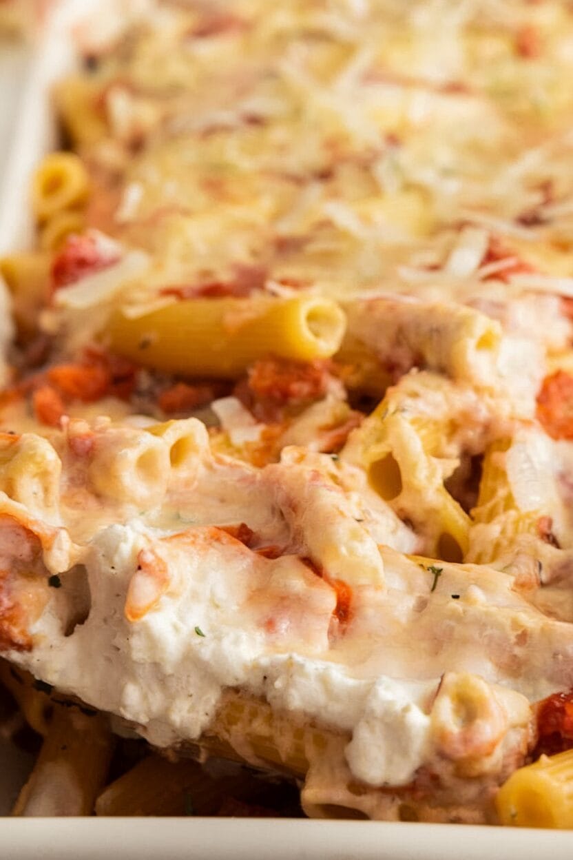 Baked Penne with Ricotta