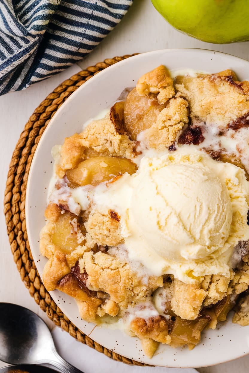 Old-Fashioned Apple Cobbler