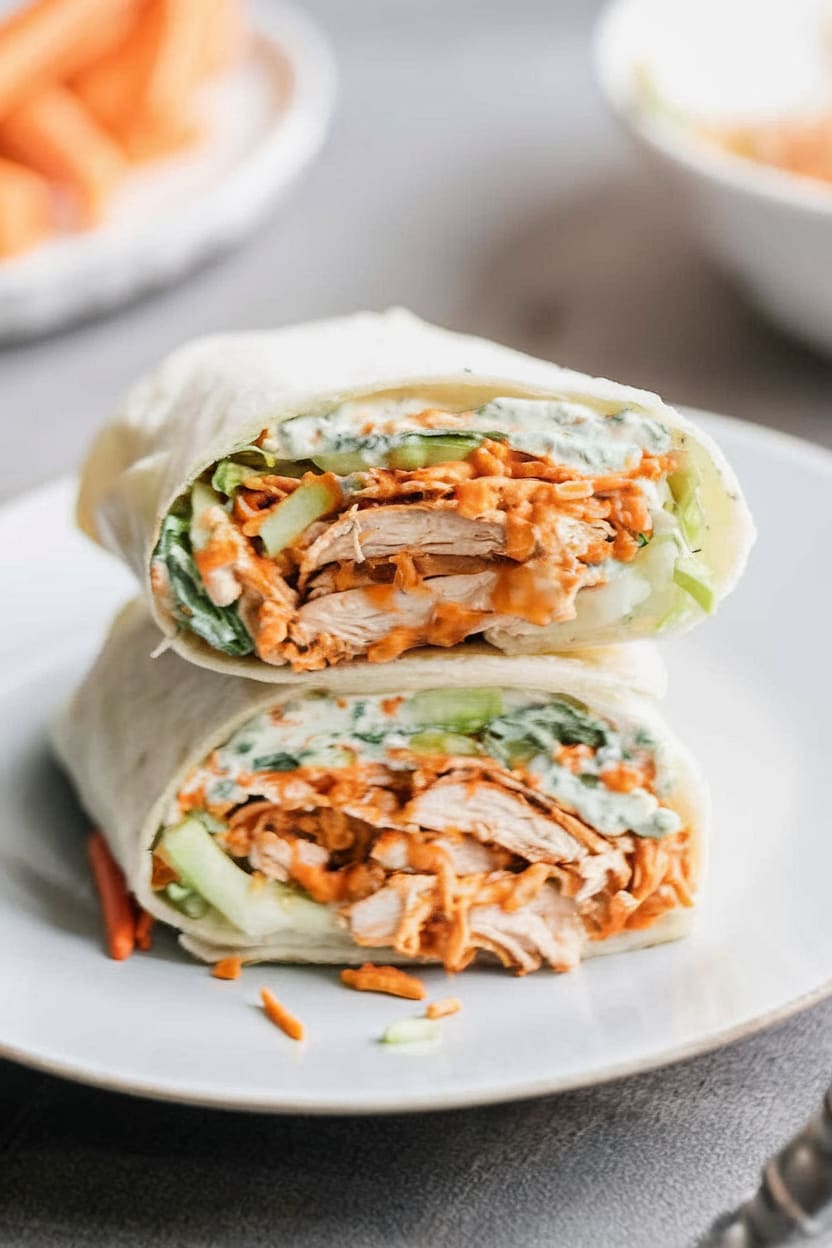 Buffalo Chicken Wraps