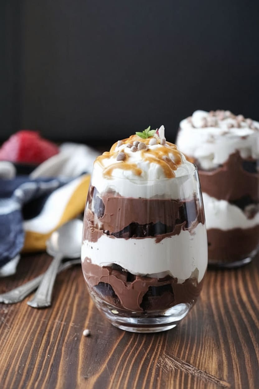 Easy Old-School Chocolate Trifle