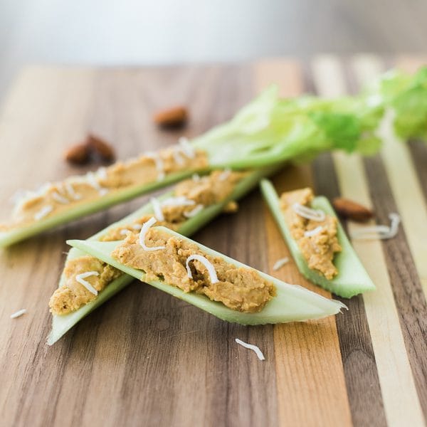 Celery Sticks with Almond Butter Recipe
